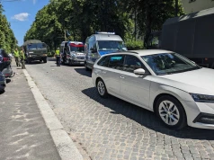 Potrącenie pieszego na Królewieckiej