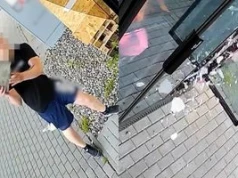Skok na kwiatomat. 28-latek uciekał z bukietami
