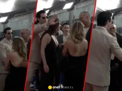 Gwiazdor "Supermana" obronił aktorkę przed fotografem. Nagranie jest hitem
