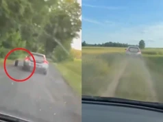 Alk, meta, brak uprawnień i kradzież katalizatorów. Policja opublikowała nagranie z pościgu za 23-letnim kierowcą