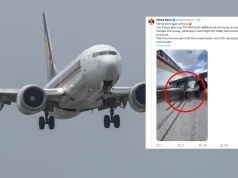 Nietypowy incydent lotniczy. W dwóch takich samych Boeingach pękły opony
