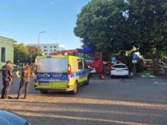Kobieta przyniosła przesyłkę na komendę. Budynek ewakuowano