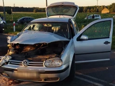 Groźne zdarzenie na przejeździe kolejowym