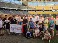 Rowery i żużel to dobre połączenie. Rajd z Łysomic na Motoarenę na zawody