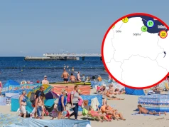 Morze Bałtyckie ciepłe jak w środku lata. To dopiero początek