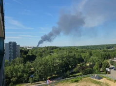Dzień dobry Katowice. Po pożarze w Chorzowie pogorszyła się jakość powietrza