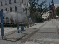 Kurtyny wodne już działają. Pomogą przetrwać nadchodzące upały