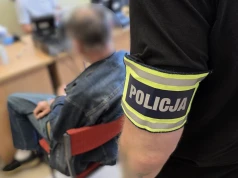 58-latek ostrzelał przystanek autobusowy w Olsztynie