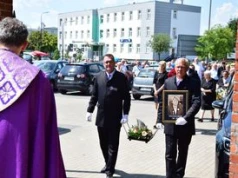 Pogrzeb Ireny Starczewskiej, wieloletniej prezes Banku Spółdzielczego "Pałuki" w Żninie