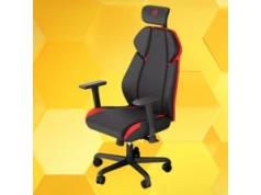 Fotel gamingowy Endorfy Meta z tkaniny i ekoskóry za 329,99 zł (268 zł taniej) w RTV Euro AGD