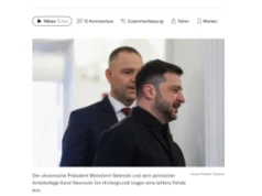 Prasa szwajcarska: Polska i Ukraina walczą na niewłaściwym froncie - ze sobą nawzajem