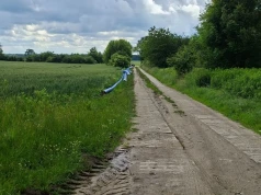 Postęp prac przy rozbudowie sieci wodociągowej i kanalizacyjnej w gminie Wisznia Mała