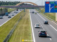 Pożar samochodu na autostradzie A1. Utrudnienia trwały kilka godzin