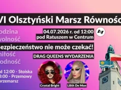 VI Olsztyński Marsz Równości już 4 lipca. Znamy szczegóły i program wydarzenia