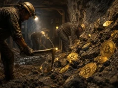 Górnicy Bitcoina walczą o rentowność.