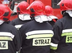 Pożar stodoły w Binczarowej