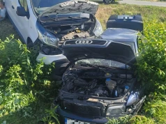 Groźne zderzenie czterech pojazdów na DK82. Sprawa trafi do sądu