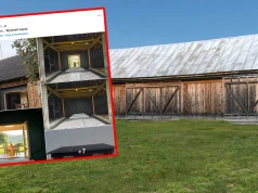 W starej stodole powstał nowoczesny dom. Ma zaledwie 45 m2