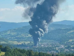 Ogromny pożar w Małopolsce. Do akcji ruszyła specjalistyczna grupa z Krakowa