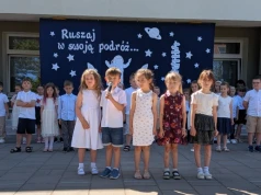 „Kosmiczna podróż”. Zakończenie roku szkolnego w Przedszkolu nr 1 w Sokółce