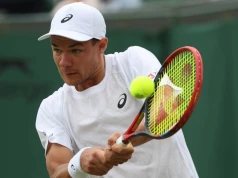 Doborowe towarzystwo! Majchrzak trenował z Sinnerem przed Wimbledonem