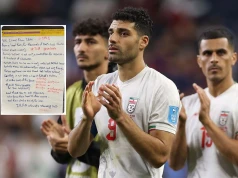 Było tuż po meczu. Taką wiadomość do Amerykanów zostawił Iran