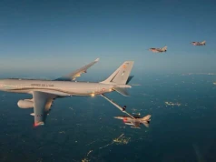 MON: polscy piloci F-16 doskonalili swoje umiejętności tankowania w powietrzu