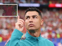 Kamery ją wypatrzyły. Co za wsparcie dla Cristiano Ronaldo