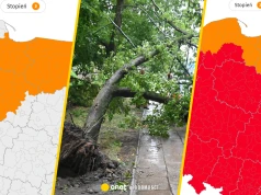 Po historycznych upałach w Polskę uderzą niszczące burze. Podwójne alarmy IMGW