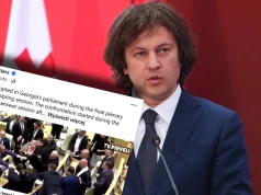 Bójka w gruzińskim parlamencie. Wcześniej poseł wyśmiał premiera. "Stał pan w kącie"
