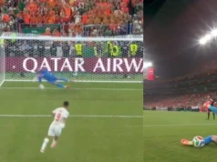 Niesamowity pech bramkarza Holandii. Wbił sobie gola piętą, Holendrzy odpadli z mundialu