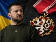 Czesi chcą odebrać Zełenskiemu odznaczenie