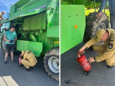 Straż pożarna ruszyła do gospodarstw. Sprawdzają kombajny i gaśnice