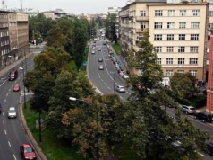 Zapadlisko na Alejach Trzech Wieszczów. Utrudnienia na al. Słowackiego