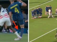 Najpierw czerwona kartka, potem taki gol. Co za odpowiedź USA!