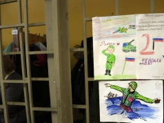 Z okopów do szkół i uczelni. Uczestnicy wojny przeciwko Ukrainie prowadzili w Rosji około 250 spotkań dziennie z młodzieżą