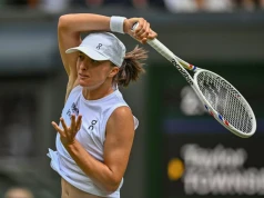 Iga Świątek i loteria na korcie centralnym Wimbledonu. Niecodzienne sceny!