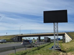 Autostrada A1 z tablicami informacyjnymi LED. Nowy system ma zwiększyć bezpieczeństwo