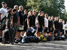 Blisko 150 ochotników rozpoczęło wakacyjne szkolenie w ciechanowskiej brygadzie