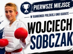 Wojciech Sobczak na czele rankingu Polskiej Unii Karate w swojej kategorii