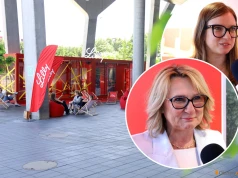„Chodzi o to, żeby przełamać wstyd”. Nietypowa siłownia przed Galerią Warmińską pomaga zrozumieć chorobę otyłościową