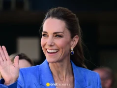 Kate Middleton zachwyciła na Wimbledonie. Do błękitnego garnituru dobrała top z H&M