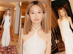 Blondwłosa Vera Wang w obcisłej sukni świętuje 77. urodziny w Paryżu. Wypiła eliksir młodości? (ZDJĘCIA)