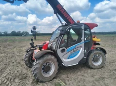 Manitou MLT 625e bez diesla. Jak wypada elektryczna ładowarka w gospodarstwie?