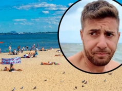 Włoch wszedł do Bałtyku i nagrał swoje wrażenia. "Polacy, jesteście ze mnie dumni?"
