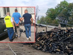 Podpalił gospodarstwo krewnego. Spłonął ciągnik, auta i sprzęt za 850 tys. zł