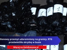 Milionowy przemyt udaremniony na granicy. RTG prześwietliło skrytkę w busie