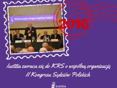 Iustitia zwraca się do KRS o wspólną organizację II Kongresu Sędziów Polskich