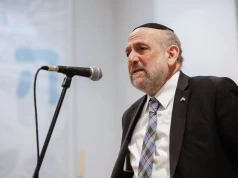 Rabin Schudrich zaapelował o jedność podczas obchodów 80. rocznicy pogromu Żydów