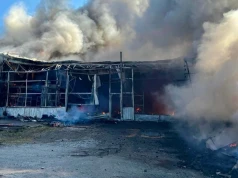 Pożar hali w Mszanie Dolnej zaczął się od paczki